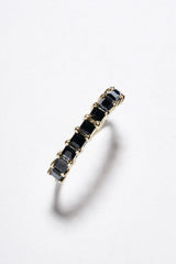 Churumbela Onix Corte Cuadrado Oro Blanco