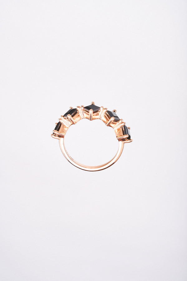 Churumbela Onix Cuadrado Oro Rosa